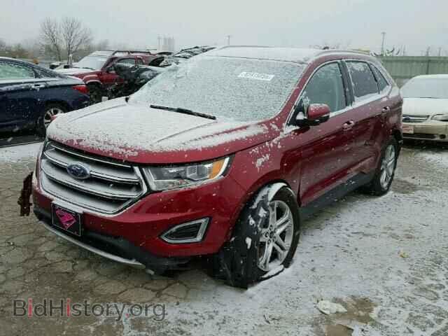 2015 FORD EDGE - VIN: 2FMTK4K9XFBB43650 - Фото 2