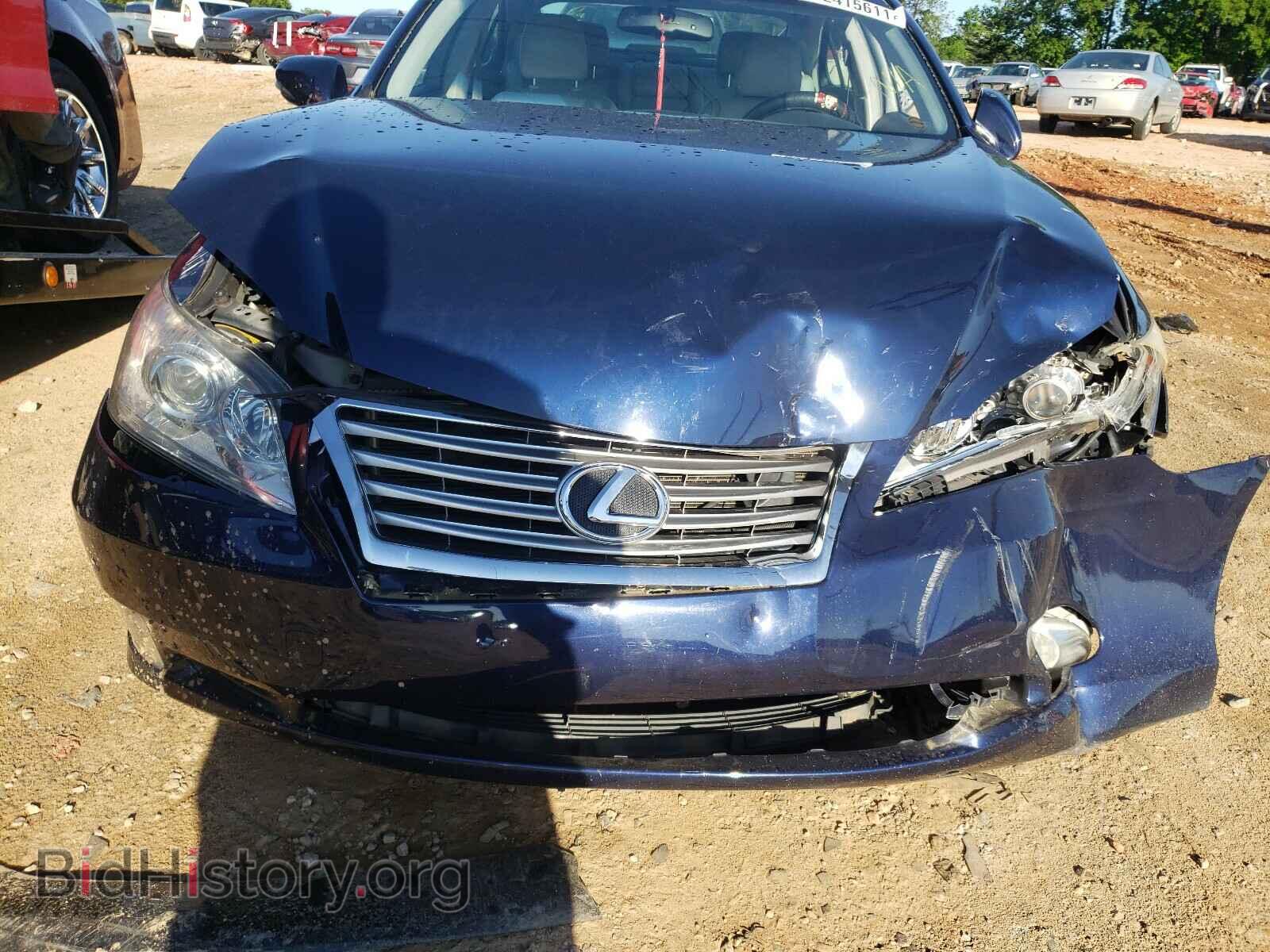 2011 LEXUS ES350 - VIN: JTHBK1EG1B2435162 - Фото 9