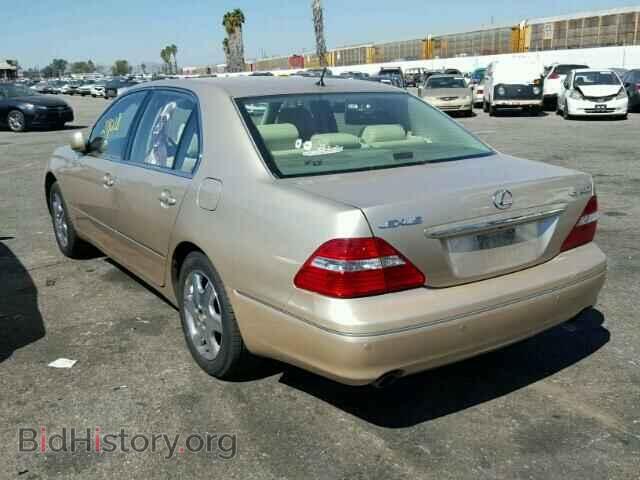 2004 LEXUS LS - VIN: JTHBN36FX40155781 - Фото 3
