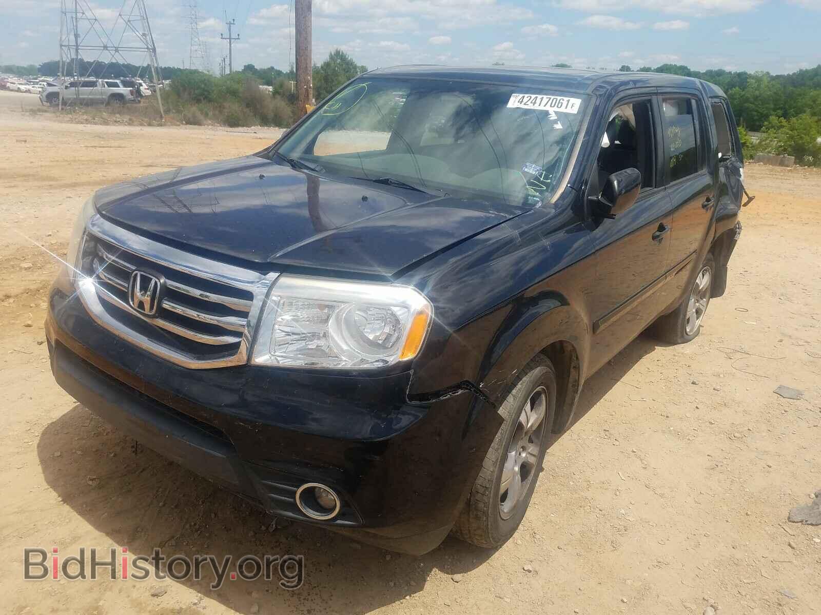 2013 HONDA PILOT - VIN: 5FNYF3H54DB043332 - Фото 2
