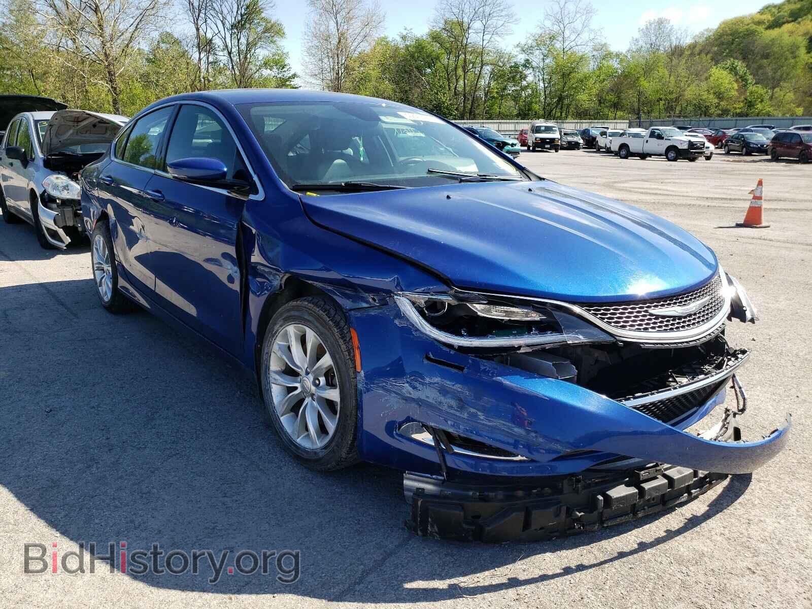 Фотография 1C3CCCCG4FN565107 - CHRYSLER 200 2015
