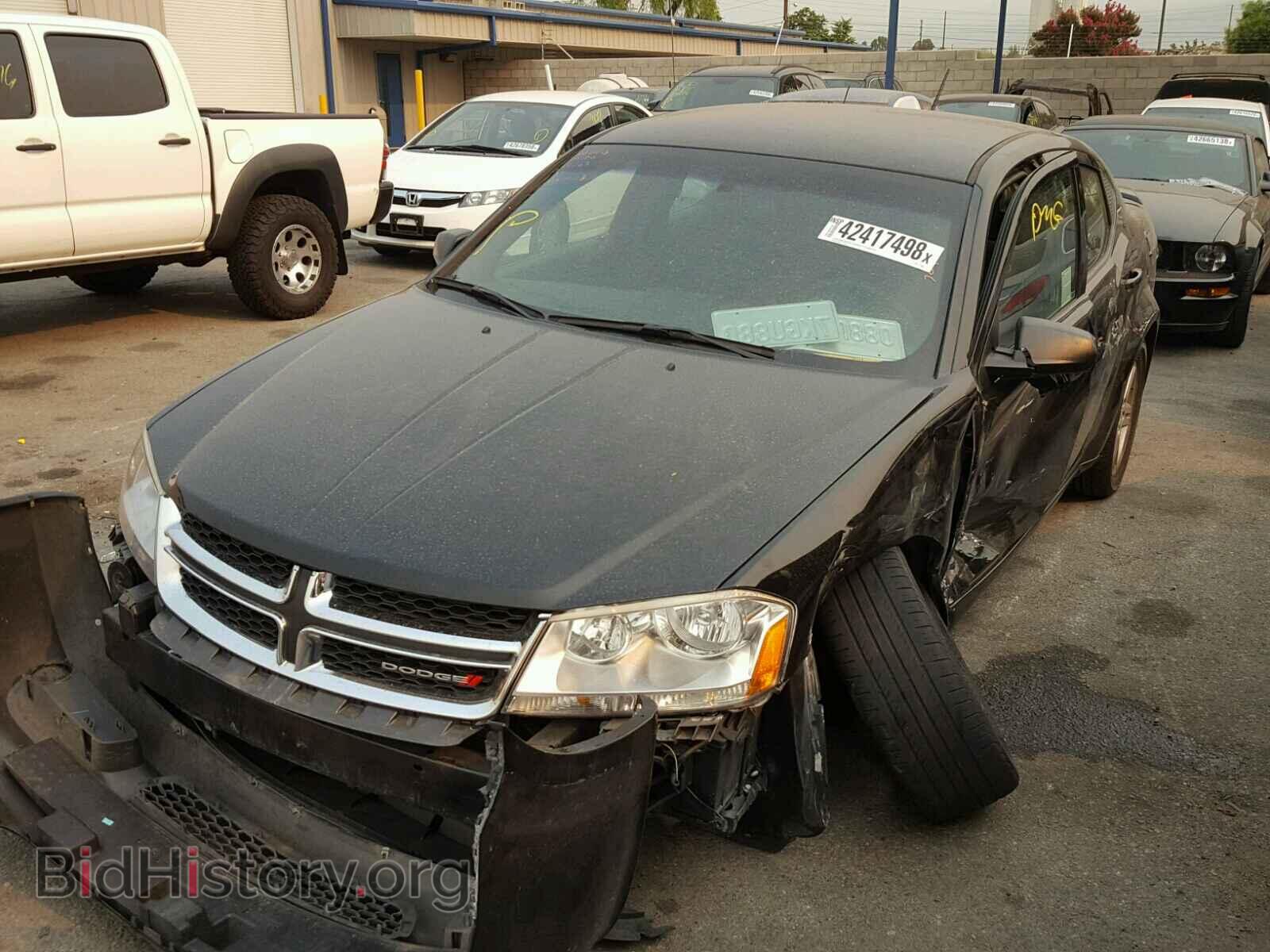 2014 DODGE AVENGER - VIN: 1C3CDZAG3EN227098 - Фото 2
