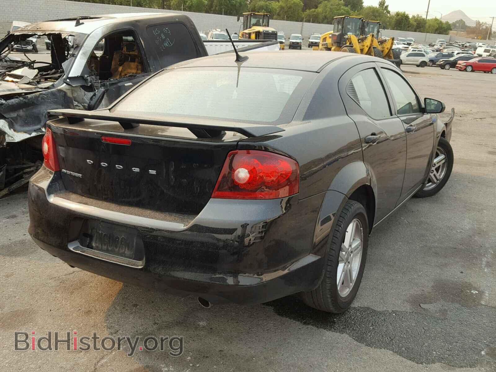 2014 DODGE AVENGER - VIN: 1C3CDZAG3EN227098 - Фото 4
