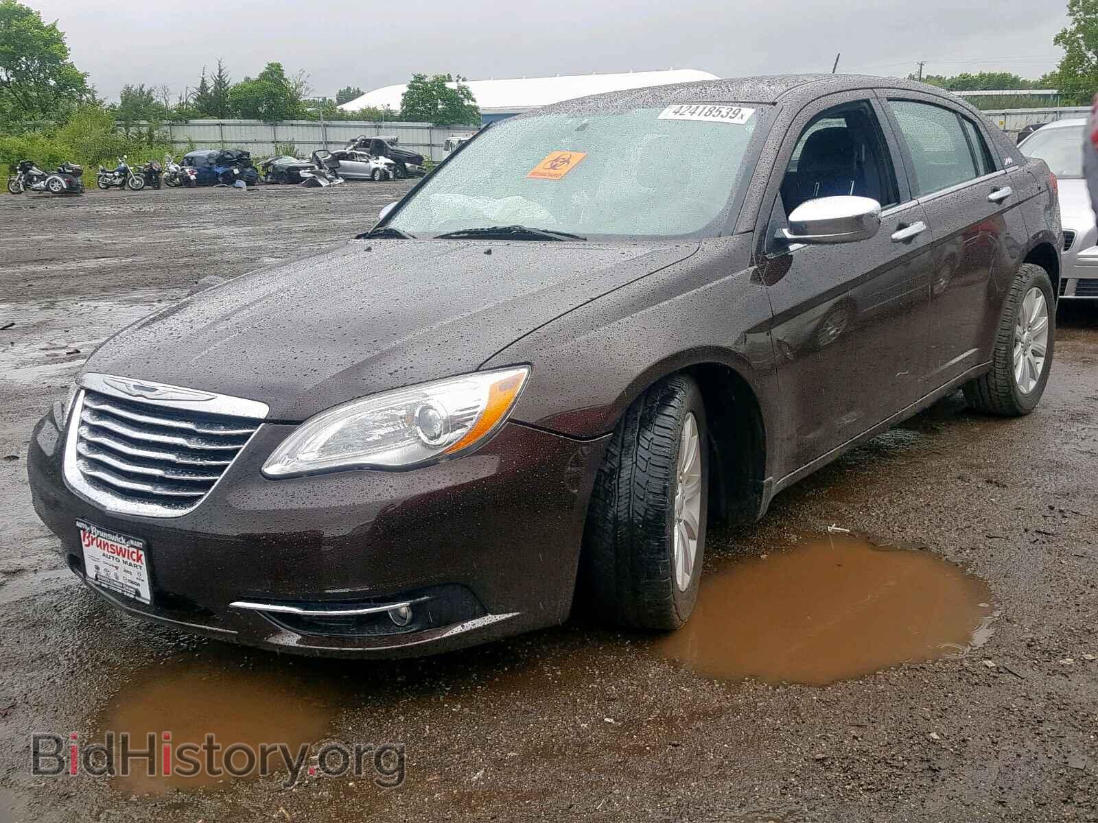 2013 CHRYSLER 200 - VIN: 1C3CCBCG9DN711203 - Photo 2
