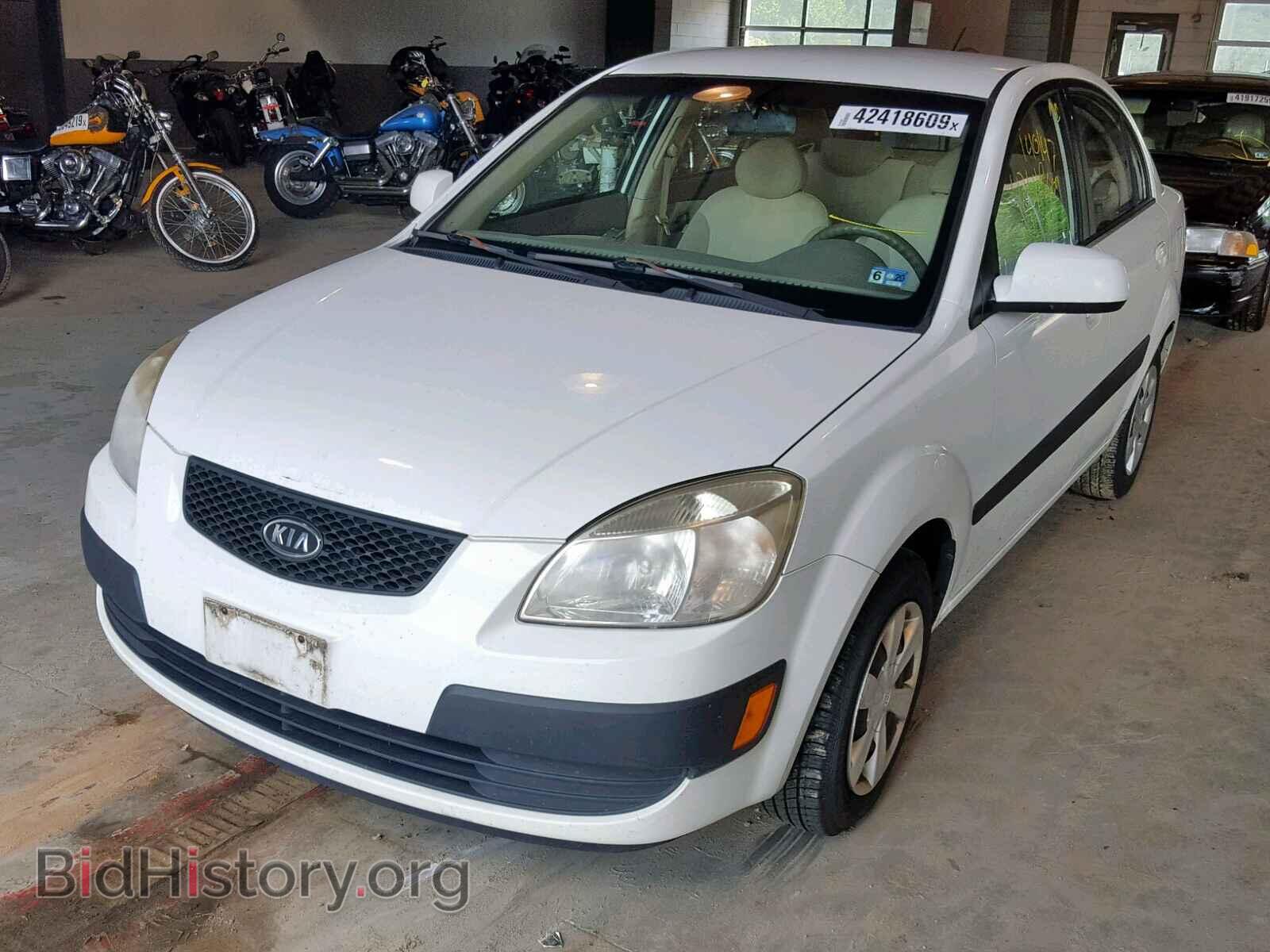 2007 KIA RIO BASE - VIN: KNADE123376190493 - Фото 2