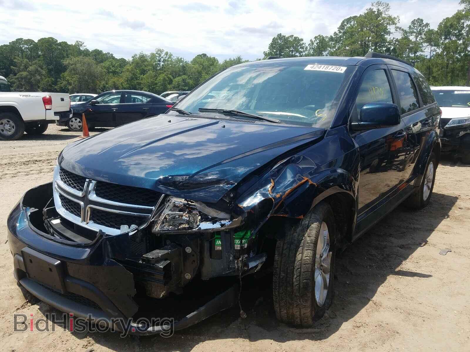 2015 DODGE JOURNEY - VIN: 3C4PDCBG8FT604812 - Фото 2