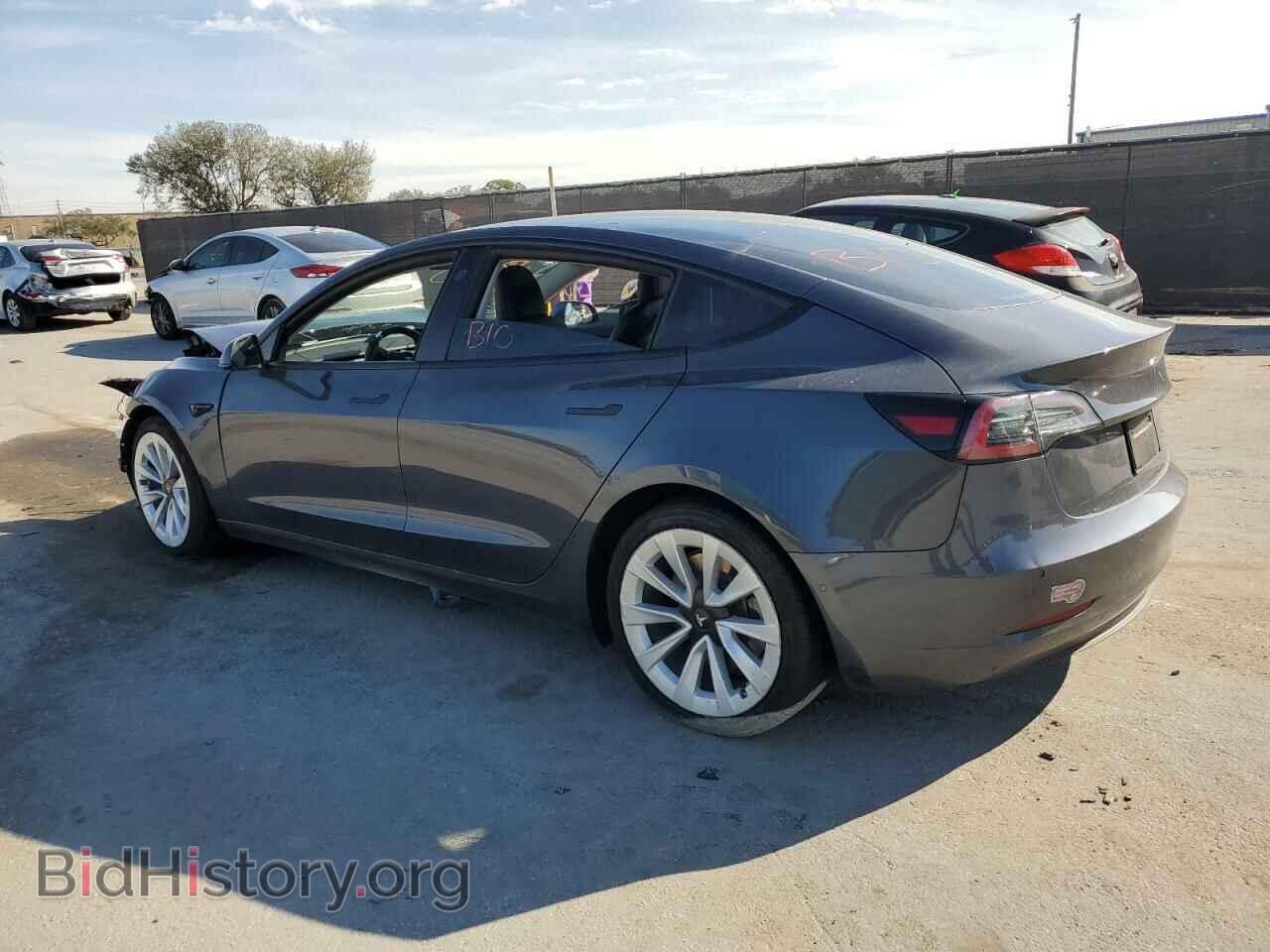 2022 TESLA MODEL 3 - VIN: 5YJ3E1EBXNF145554 - Фото 2