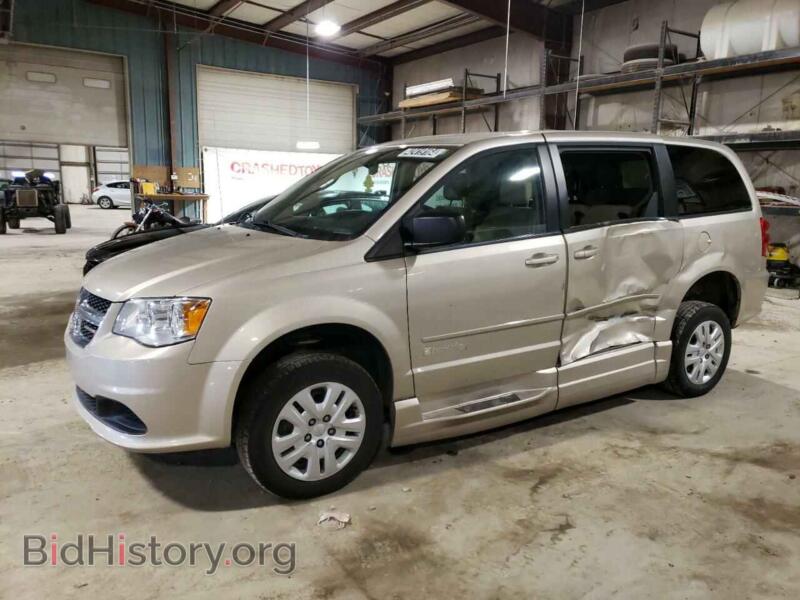2015 Dodge CARAVAN SE (VIN 2C4RDGBG2FR643236) — photo 1 of 13, Copart, damage: side