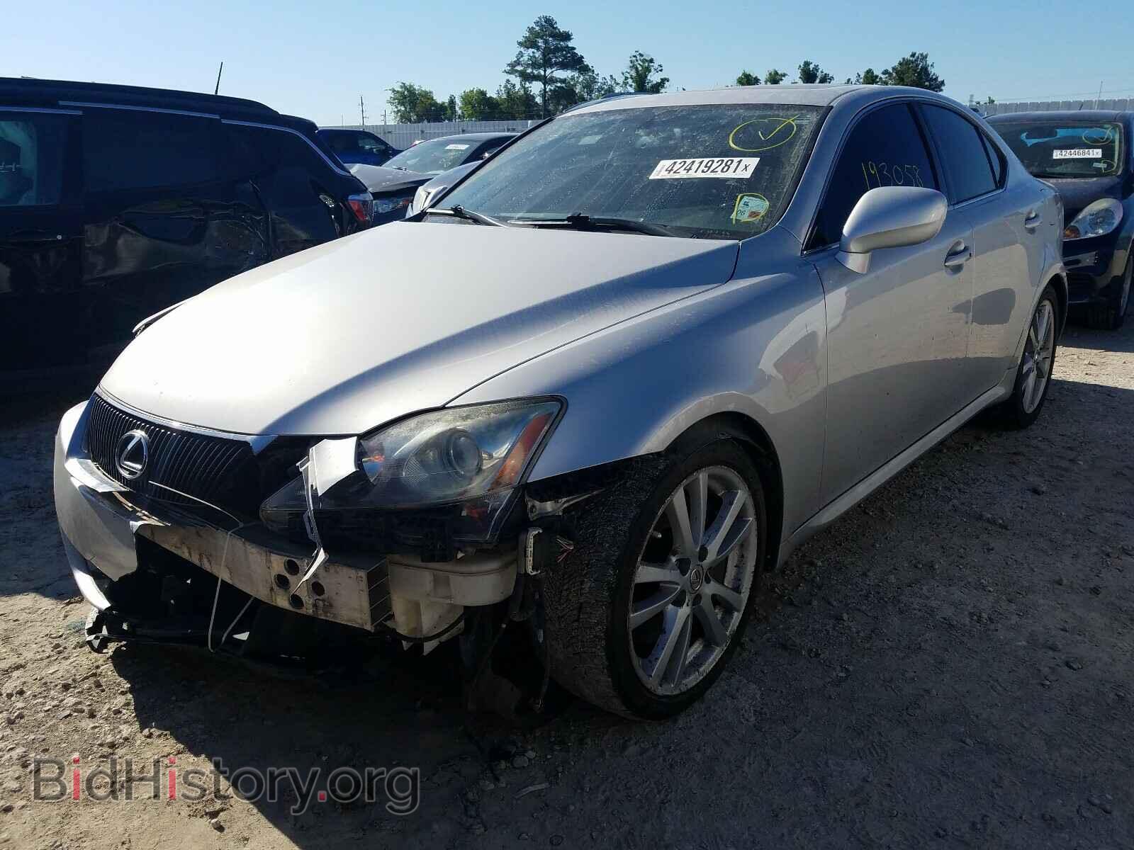 2007 LEXUS IS - VIN: JTHBE262572011121 - Photo 2