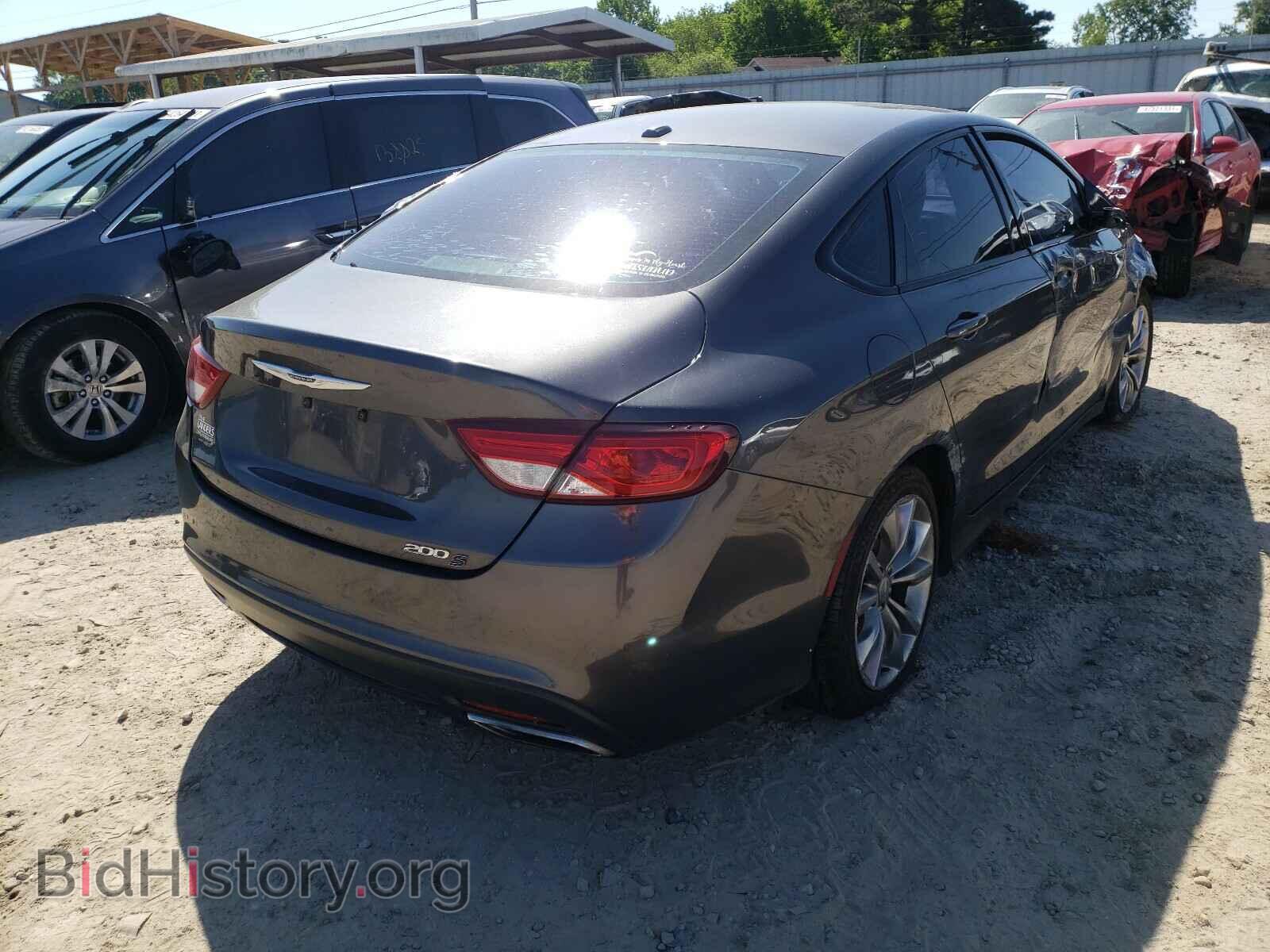 2015 CHRYSLER 200 - VIN: 1C3CCCBB2FN537652 - Фото 4