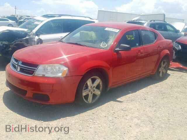 2013 DODGE AVENGER - VIN: 1C3CDZAB4DN644555 - Фото 2