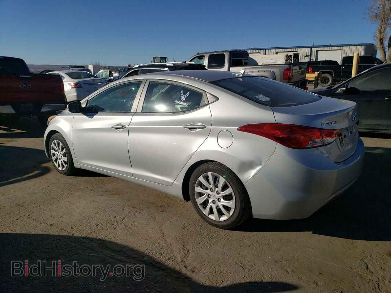 2011 HYUNDAI ELANTRA - VIN: 5NPDH4AE0BH043903 - Фото 2