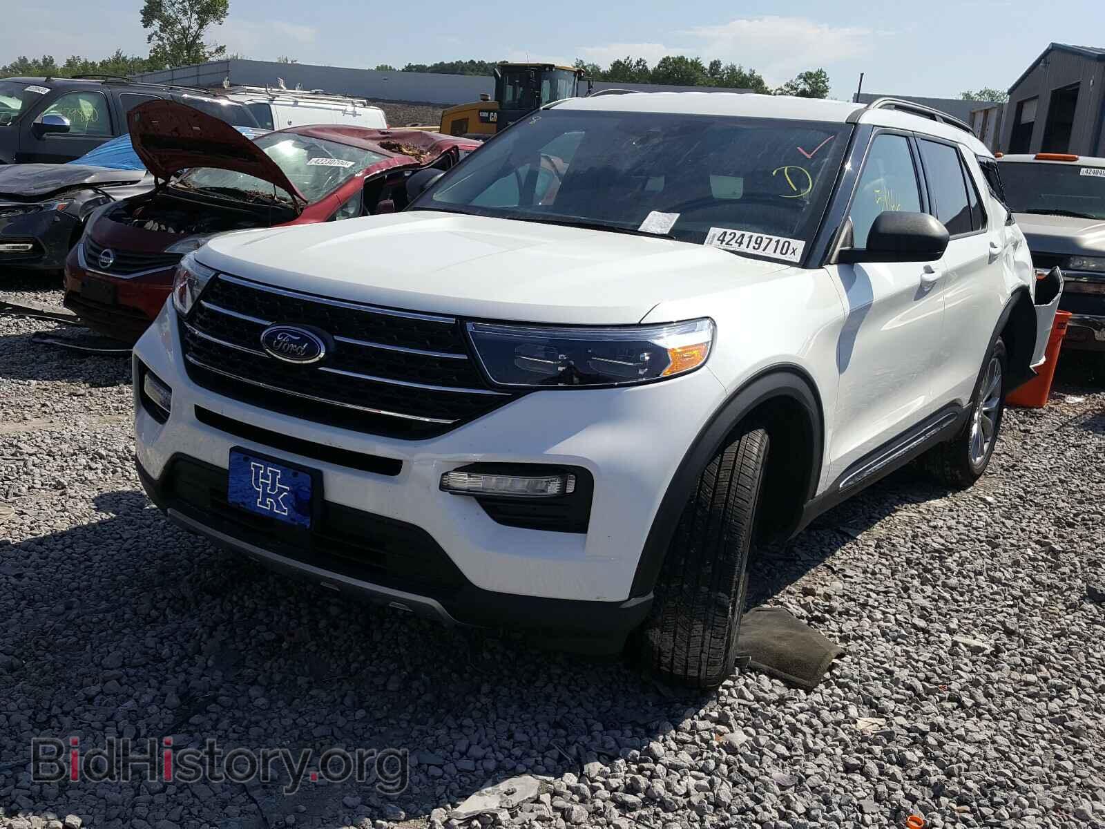 2020 FORD EXPLORER - VIN: 1FMSK8DH9LGA36763 - Фото 2