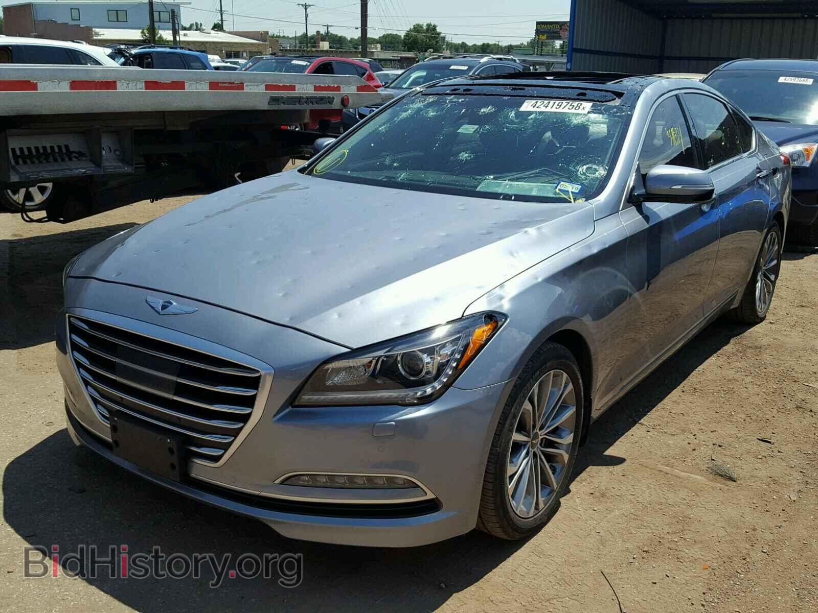 2016 HYUNDAI GENESIS - VIN: KMHGN4JE0GU117142 - Фото 2