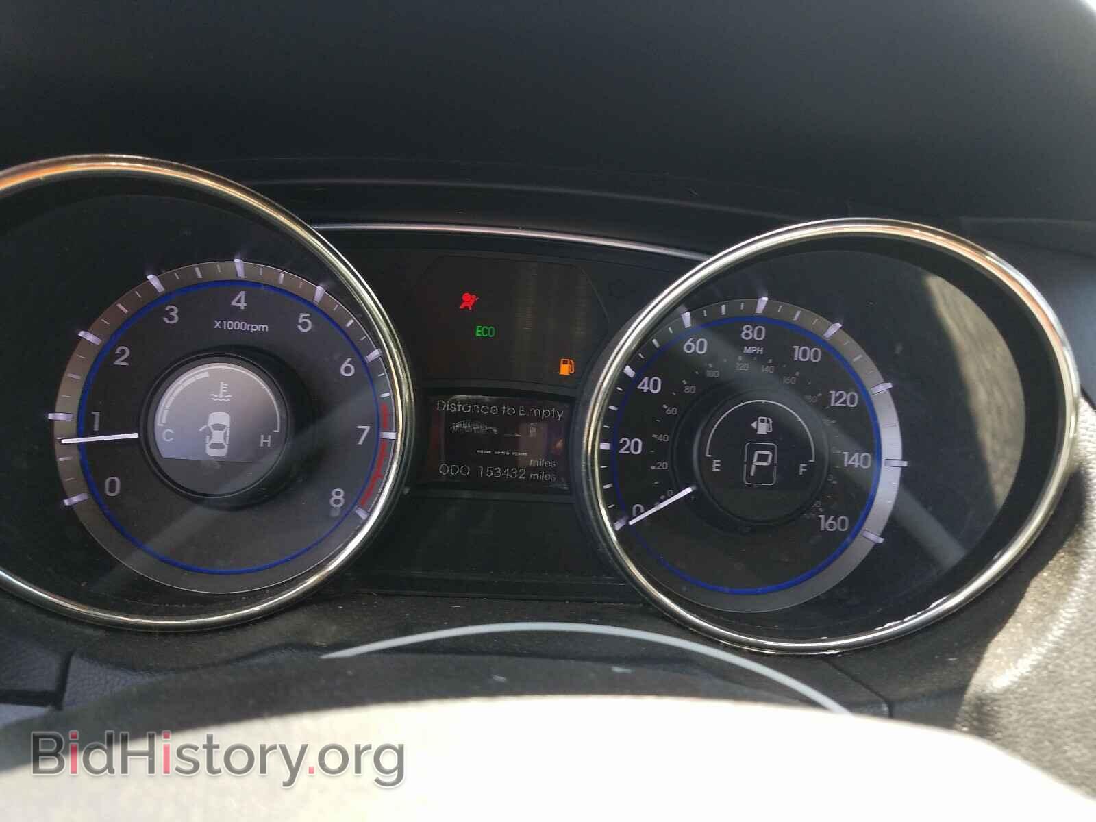 2012 HYUNDAI SONATA - VIN: 5NPEB4AC8CH429166 - Фото 8