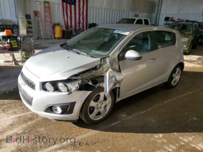 2015 Chevrolet SONIC Sonic LTZ, серебристый — VIN 1G1JE6SB4F4145205, Copart