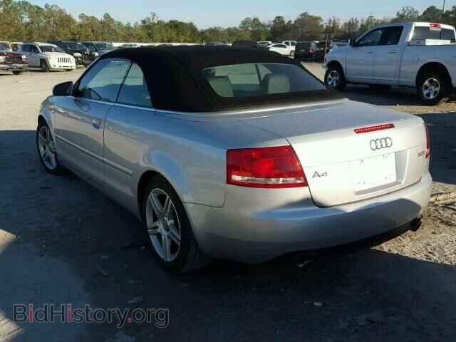 2007 AUDI A4 - VIN: WAUAF48H27K031685 - Фото 3