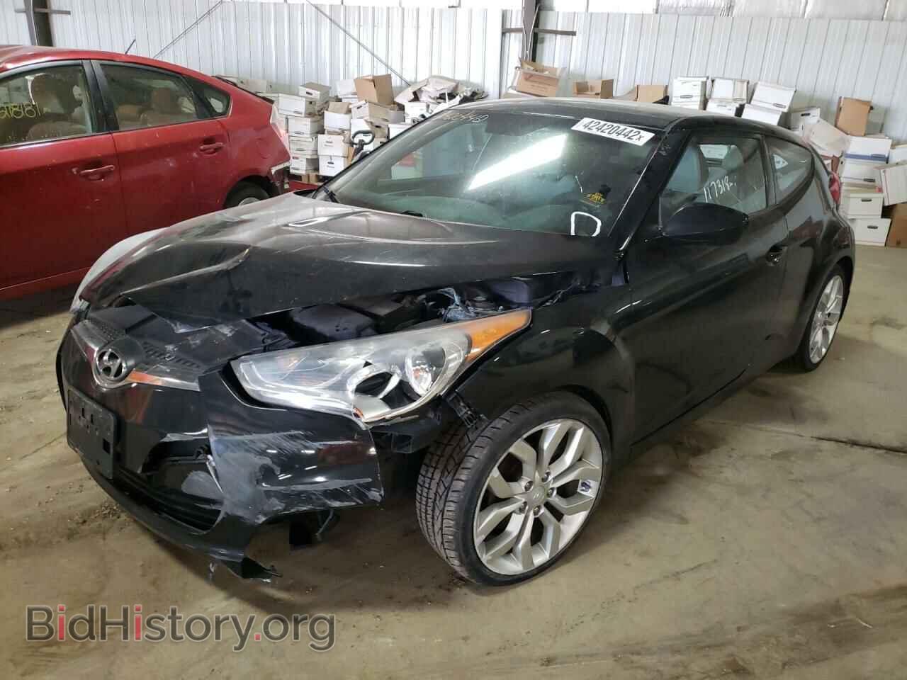 2012 HYUNDAI VELOSTER - VIN: KMHTC6AD6CU071480 - Фото 2