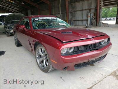 2017 Dodge CHALLENGER, бордовый — VIN 2C3CDZAG6HH554706, Copart