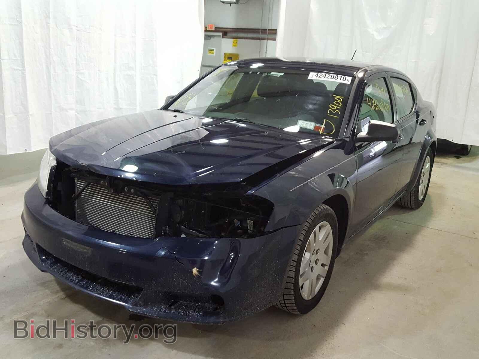 2014 DODGE AVENGER - VIN: 1C3CDZAG7EN140305 - Фото 2