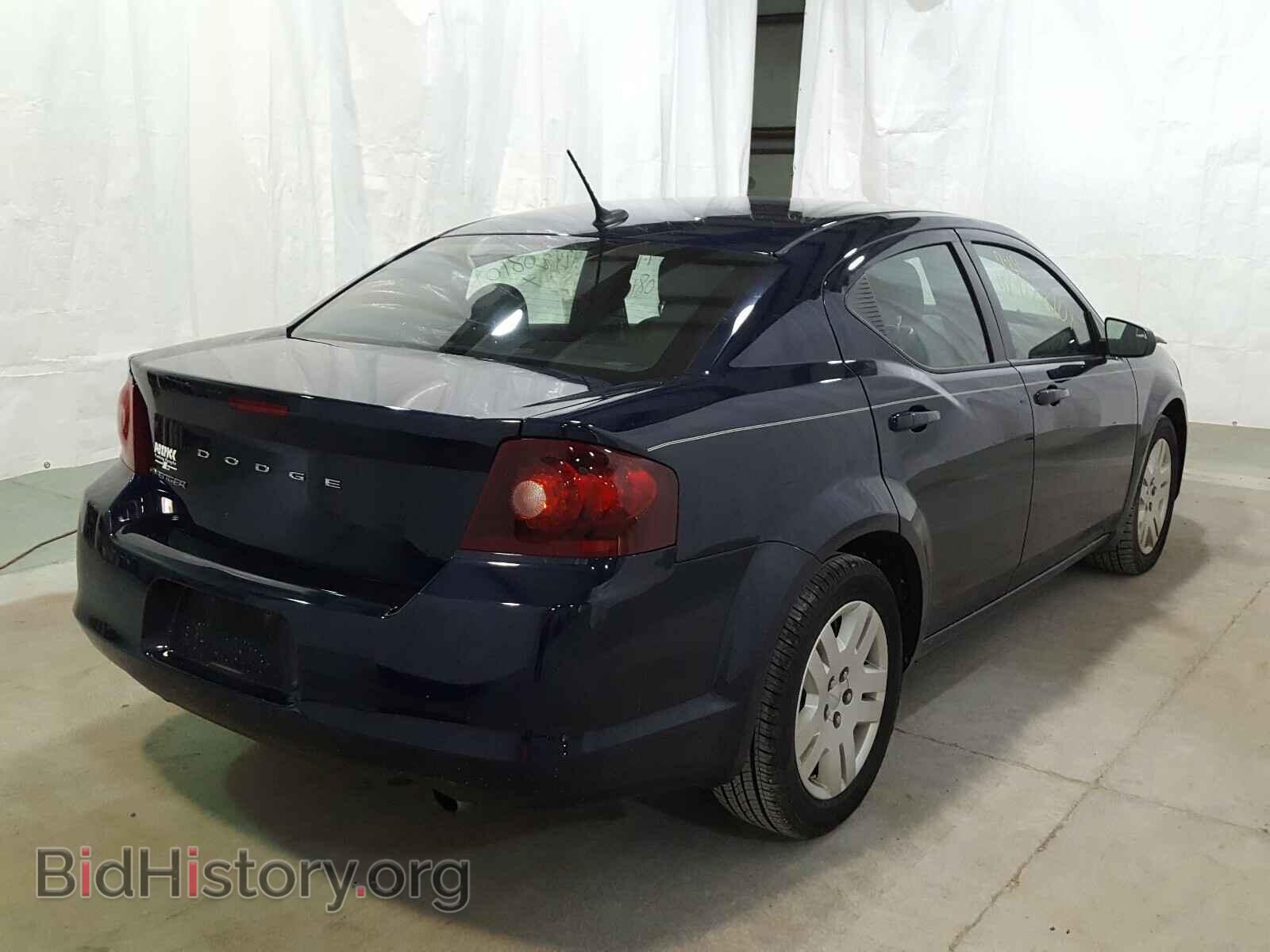 2014 DODGE AVENGER - VIN: 1C3CDZAG7EN140305 - Фото 4