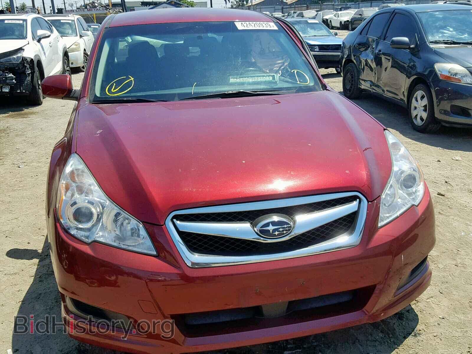 2011 SUBARU LEGACY - VIN: 4S3BMBF69B3254358 - Фото 10
