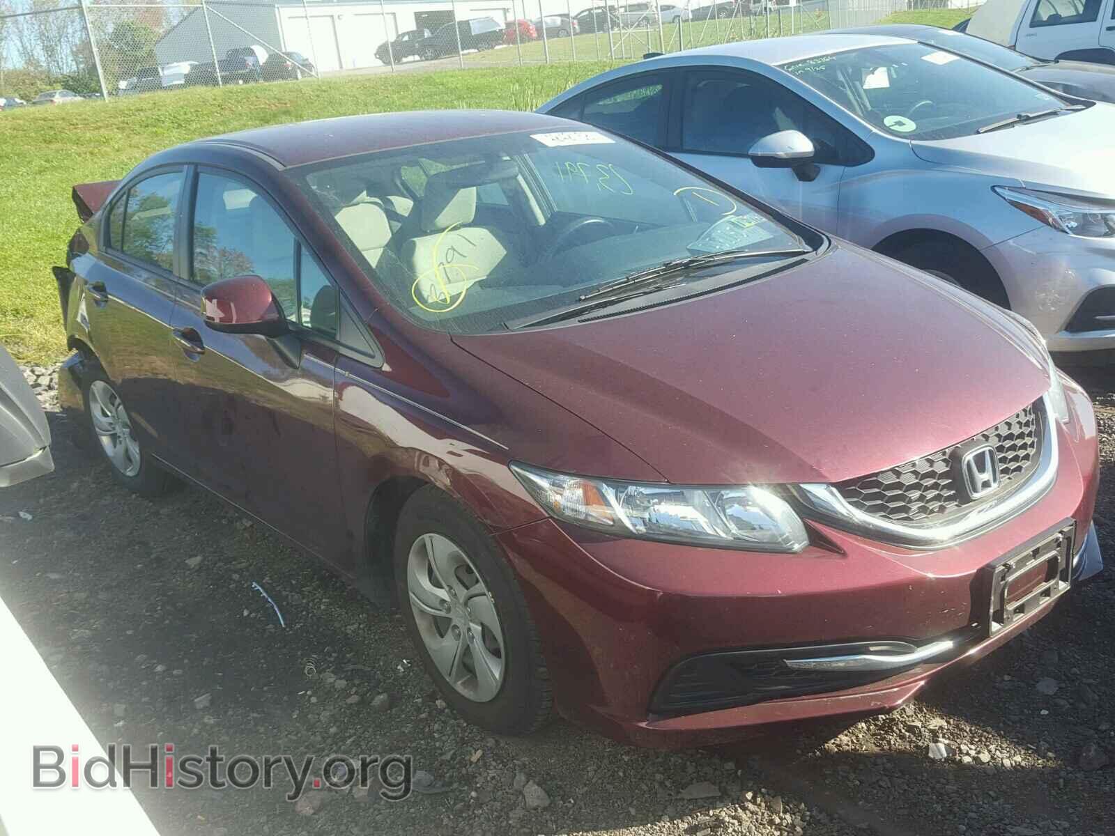 Фотография 19XFB2F58DE076372 - HONDA CIVIC 2013