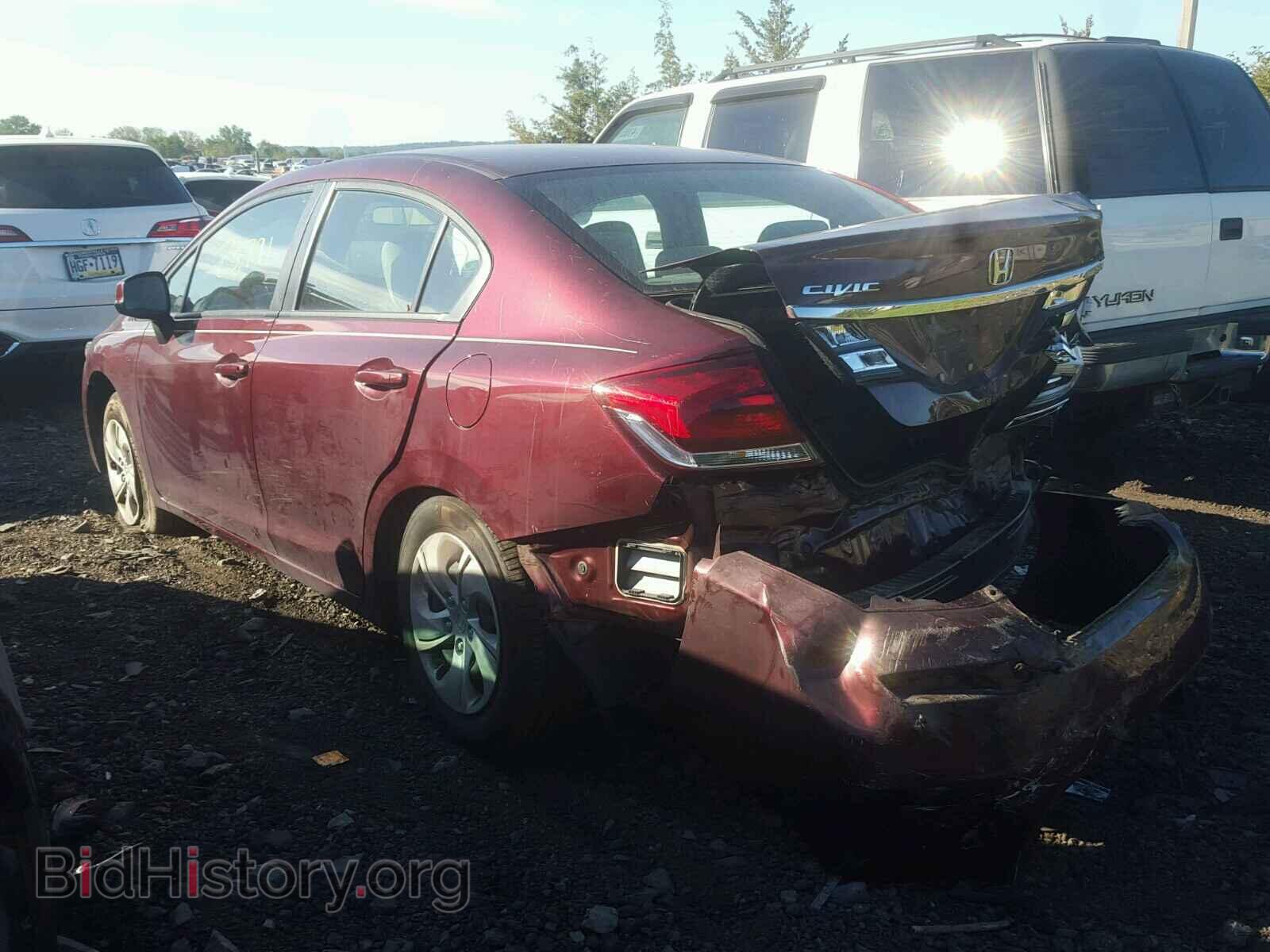 2013 HONDA CIVIC - VIN: 19XFB2F58DE076372 - Фото 3
