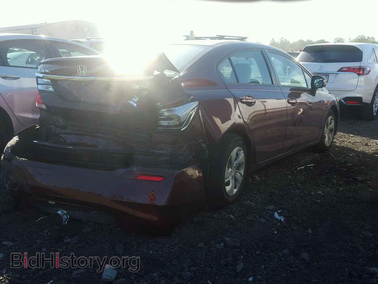2013 HONDA CIVIC - VIN: 19XFB2F58DE076372 - Фото 4