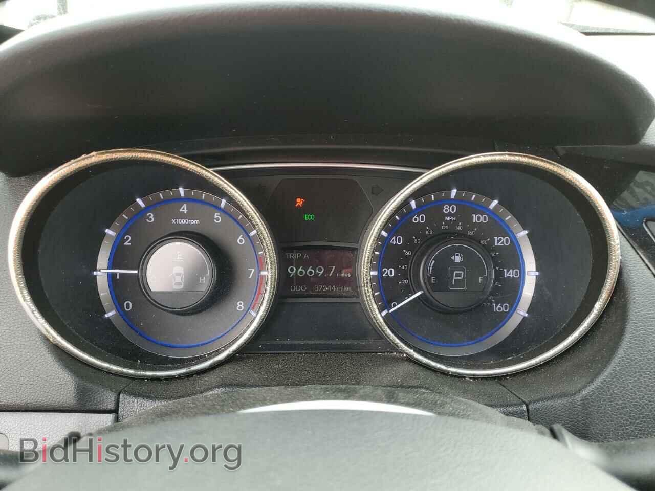 2012 HYUNDAI SONATA - VIN: 5NPEC4AC7CH500368 - Фото 9