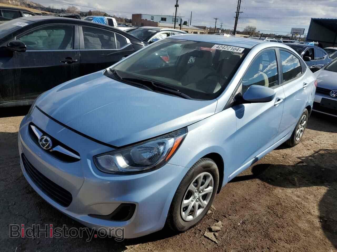 Photo KMHCT4AE6CU117533 - HYUNDAI ACCENT 2012