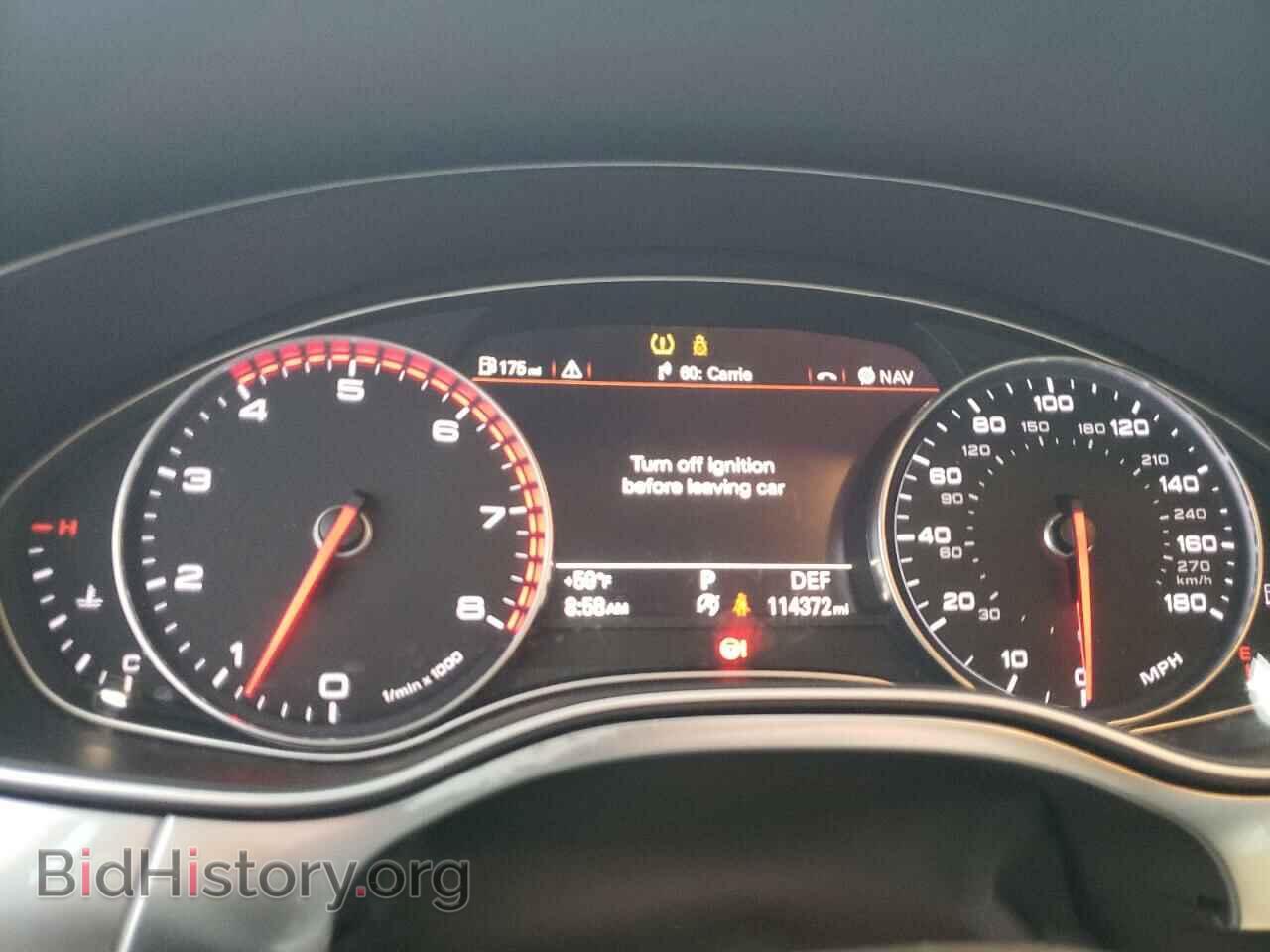 2014 AUDI A6 - VIN: WAUFGAFC4EN071187 - Фото 9