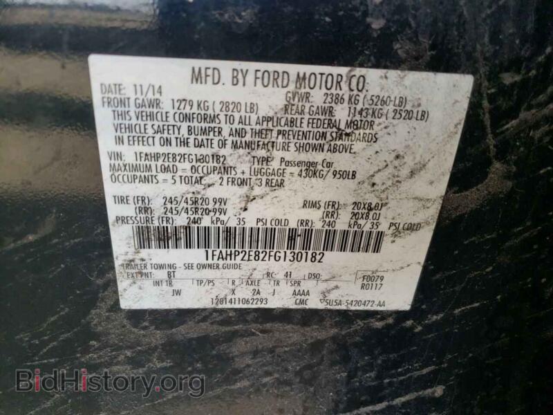 2015 Ford TAURUS (VIN 1FAHP2E82FG130182) — photo 12 of 12
