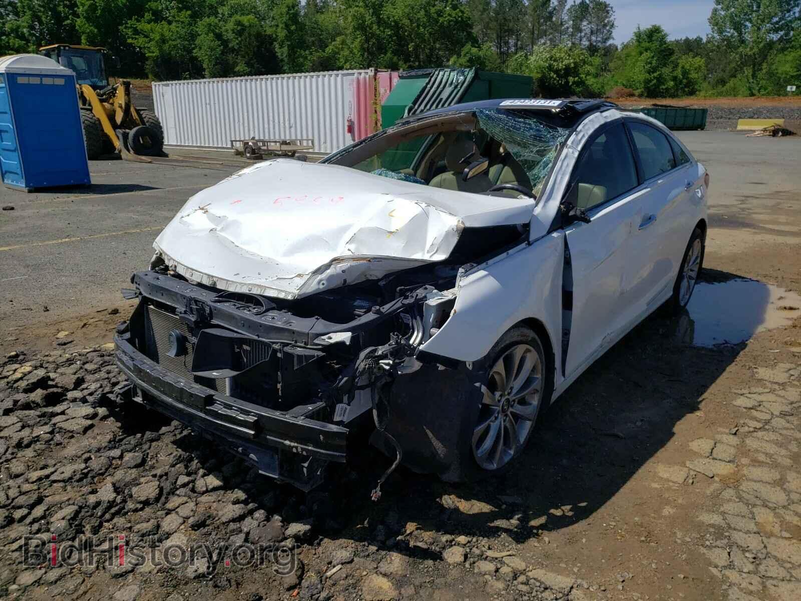 2012 HYUNDAI SONATA - VIN: 5NPEC4AB7CH485989 - Фото 2
