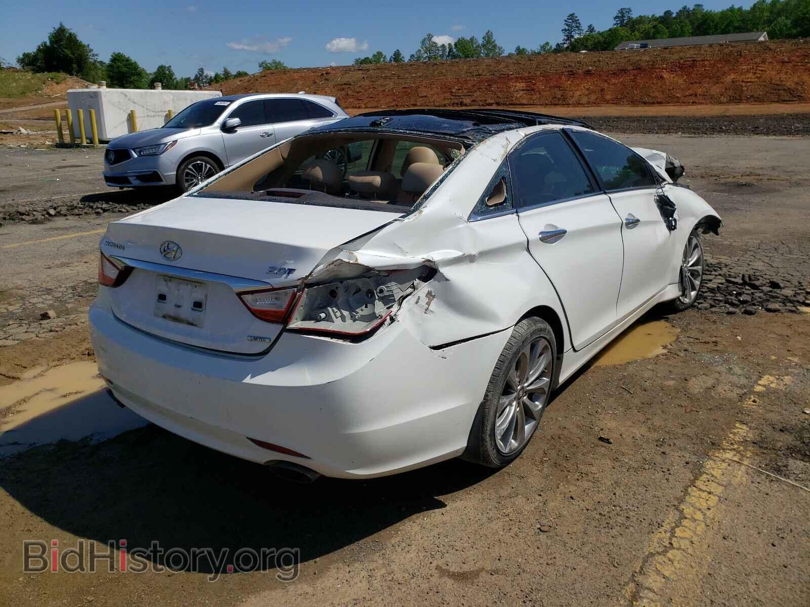 2012 HYUNDAI SONATA - VIN: 5NPEC4AB7CH485989 - Фото 4