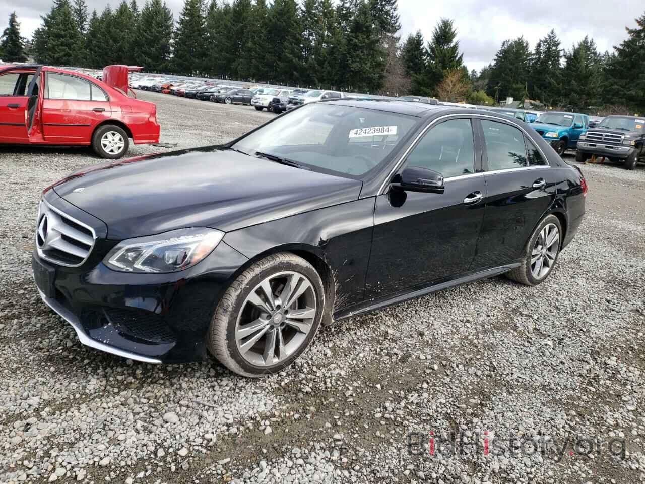 Photo WDDHF8JBXFB106345 - MERCEDES-BENZ E-CLASS 2015