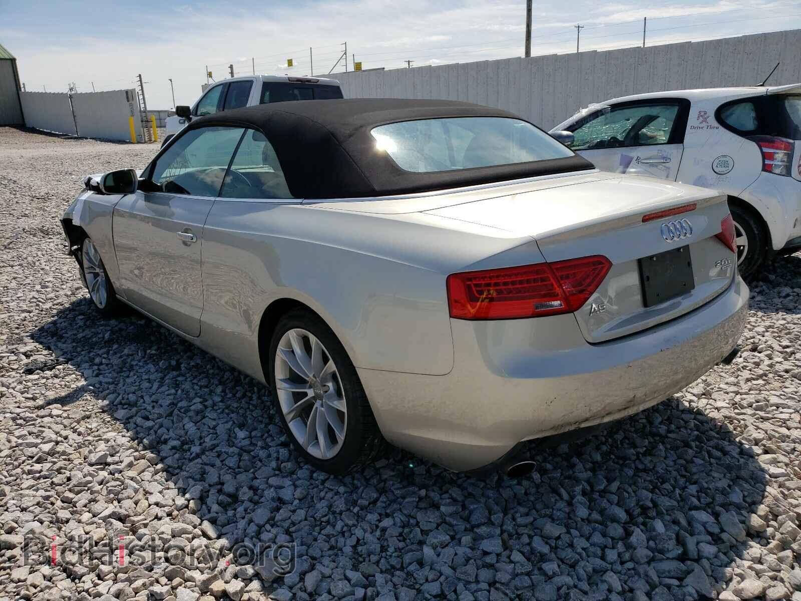 2014 AUDI A5 - VIN: WAULFAFH9EN001668 - Фото 3