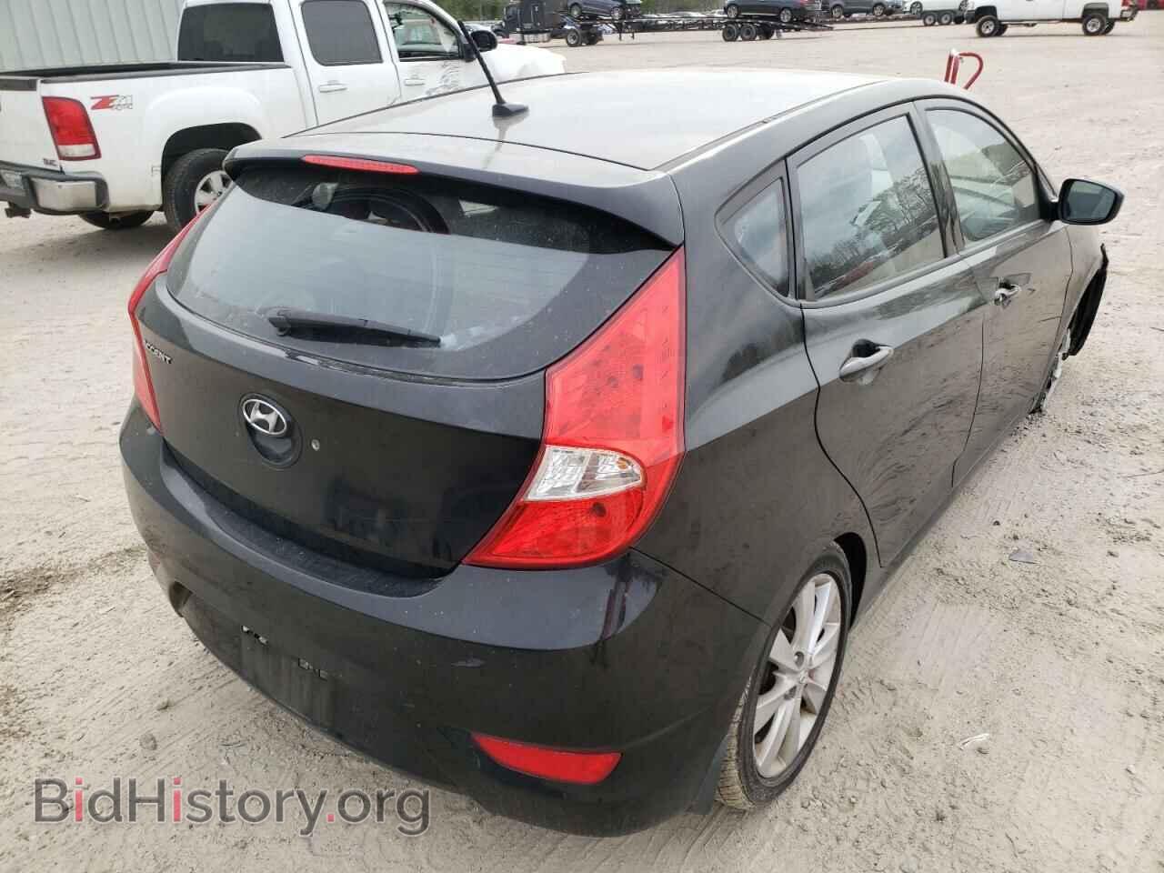 2012 HYUNDAI ACCENT - VIN: KMHCU5AE1CU042954 - Фото 4