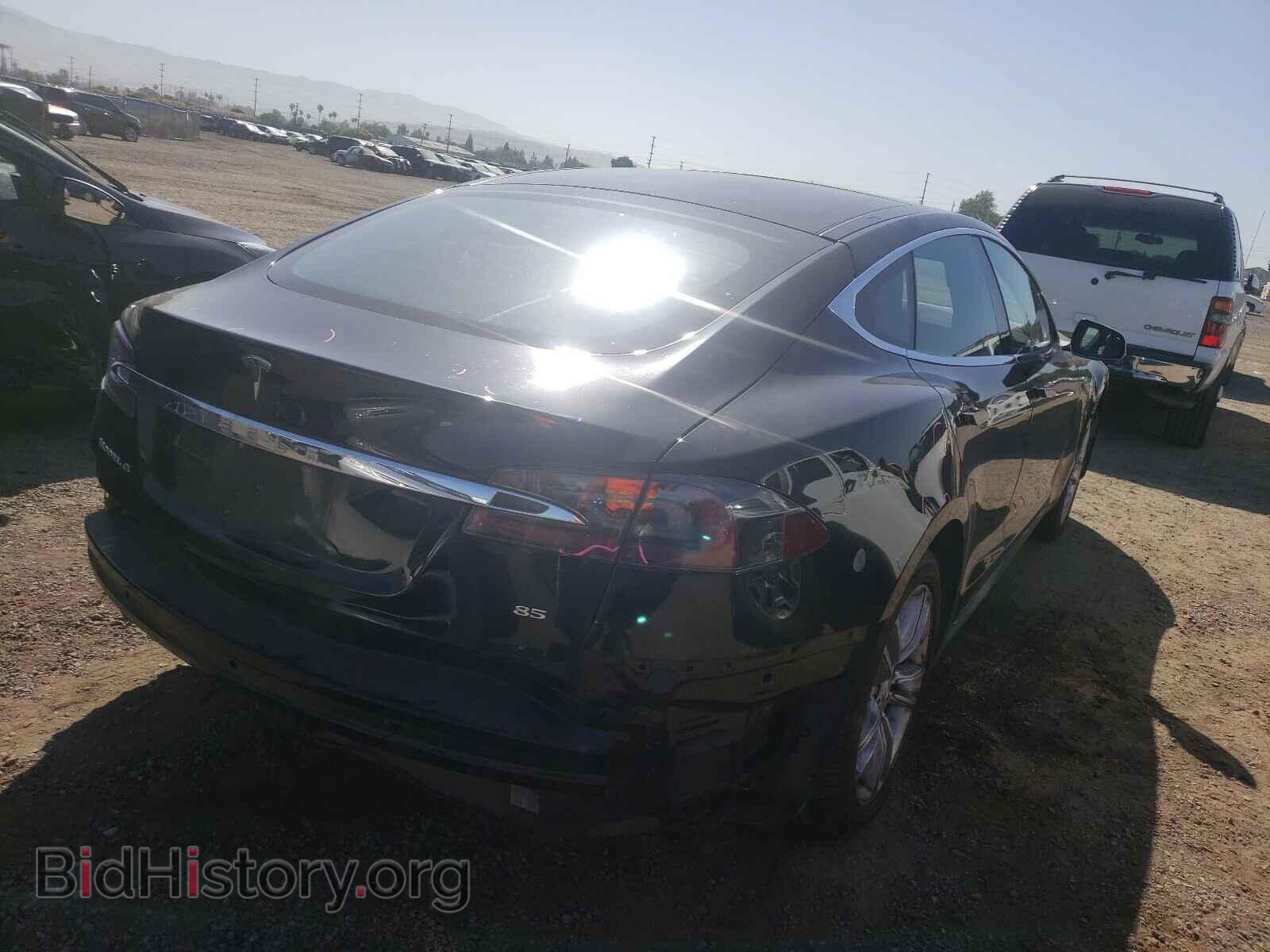 2014 TESLA MODEL S - VIN: 5YJSA1H14EFP68128 - Фото 4