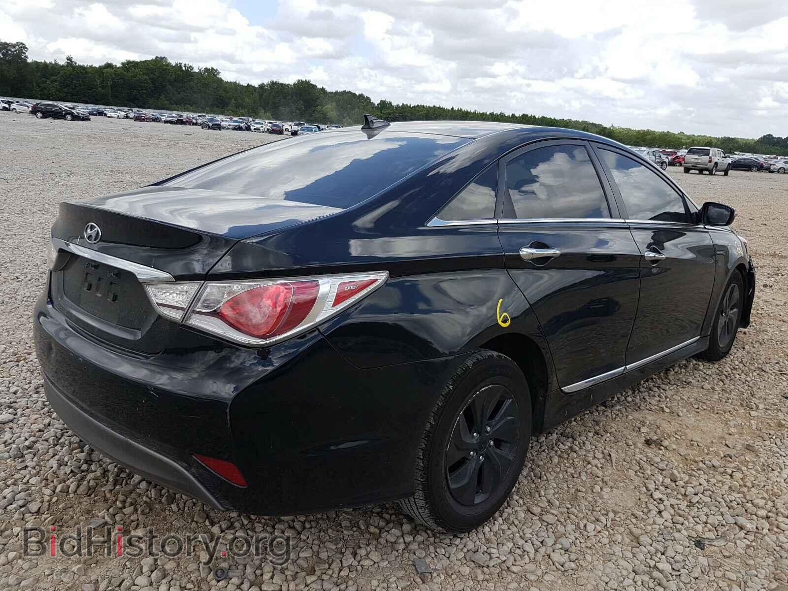 2014 HYUNDAI SONATA - VIN: KMHEC4A45EA114451 - Фото 4
