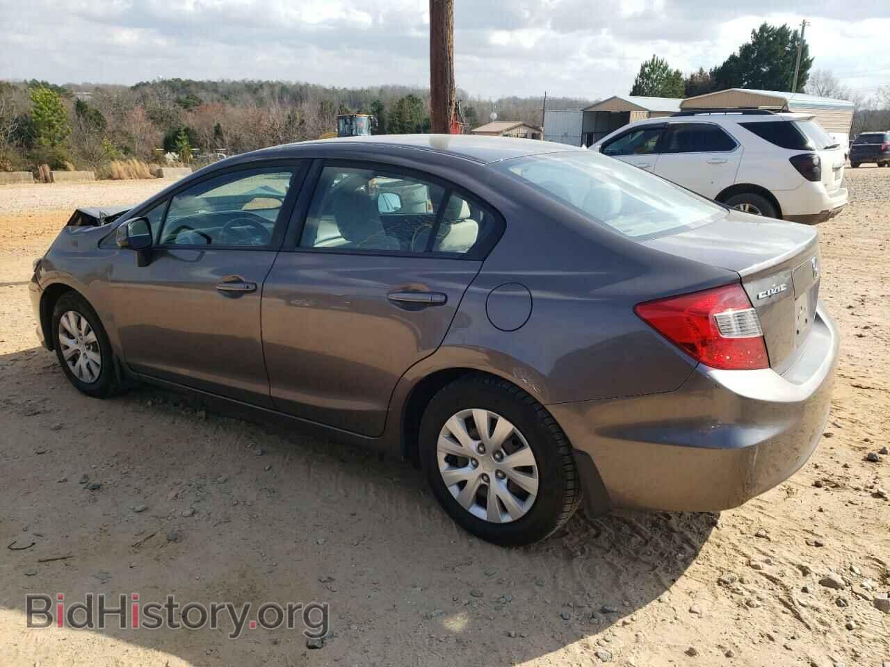 2012 HONDA CIVIC - VIN: 2HGFB2F59CH523568 - Фото 2