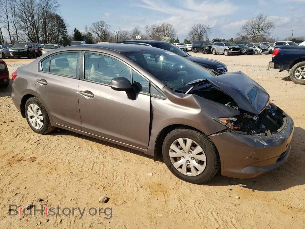 2012 HONDA CIVIC - VIN: 2HGFB2F59CH523568 - Фото 4