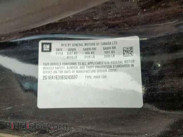 2014 CHEVROLET CAMARO - VIN: 2G1FA1E39E9243697 - Фото 10