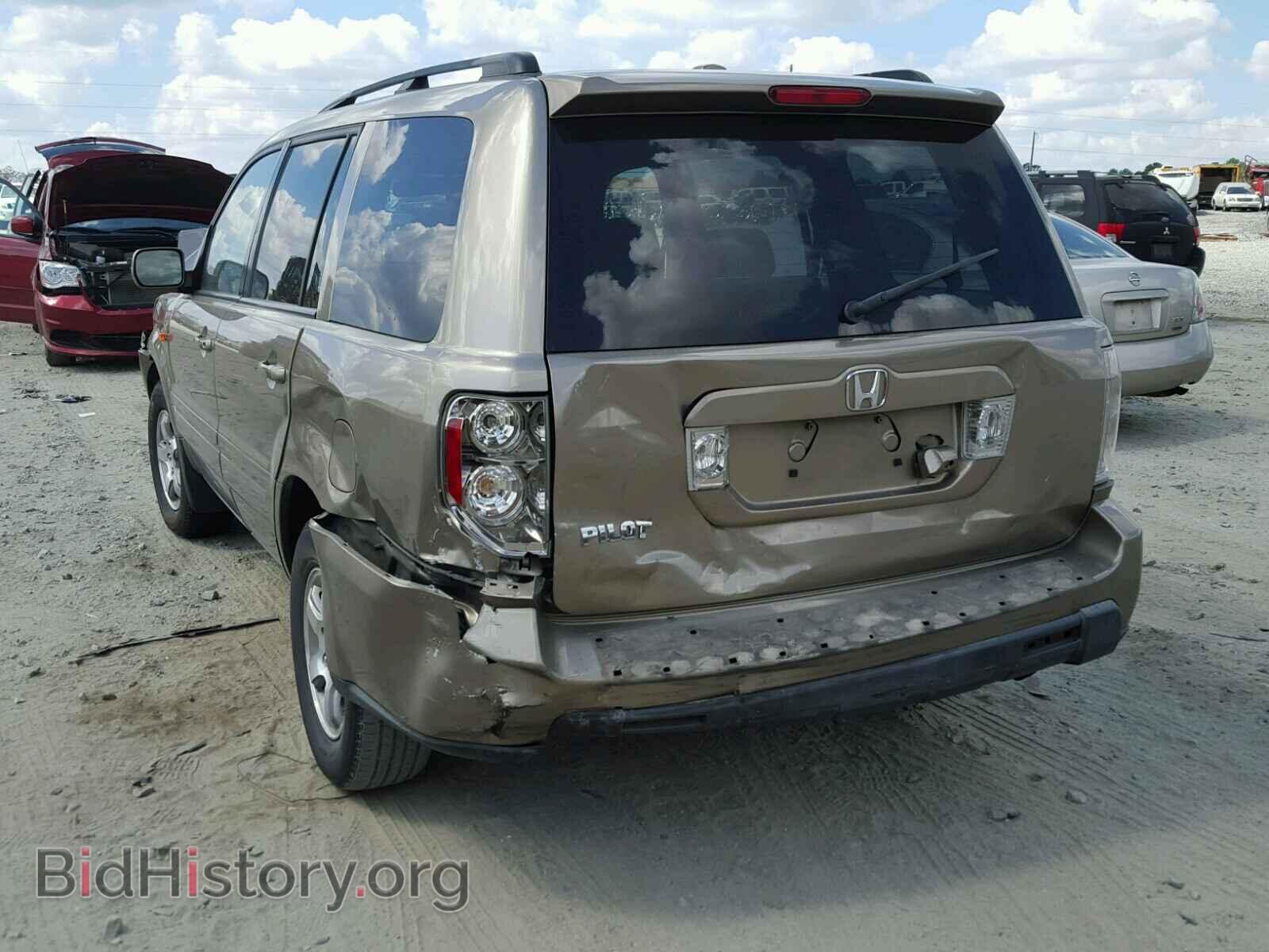 2008 HONDA PILOT - VIN: 5FNYF287X8B014449 - Photo 3