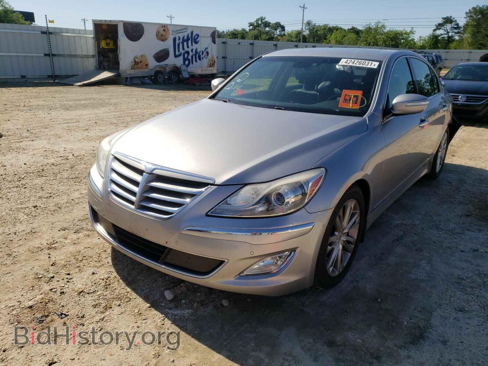 2012 HYUNDAI GENESIS - VIN: KMHGC4DD2CU201837 - Фото 2