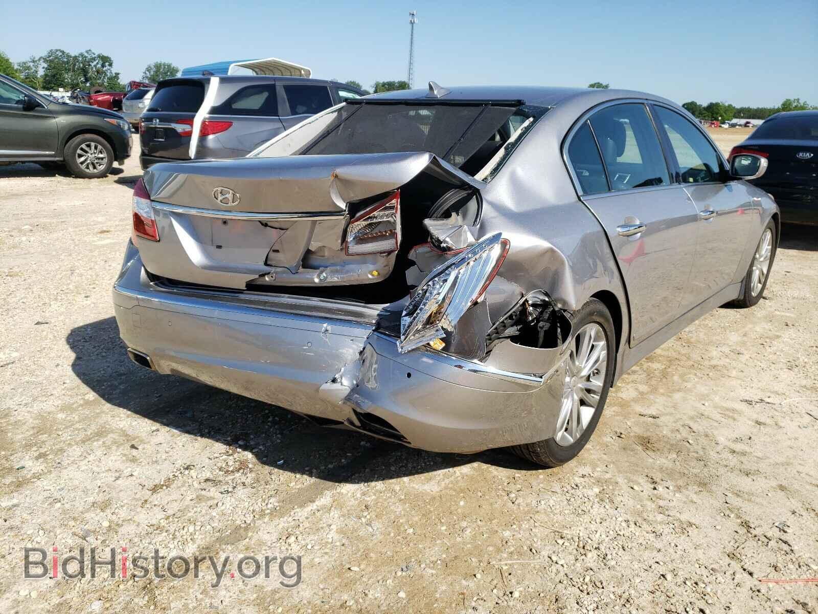 2012 HYUNDAI GENESIS - VIN: KMHGC4DD2CU201837 - Фото 4
