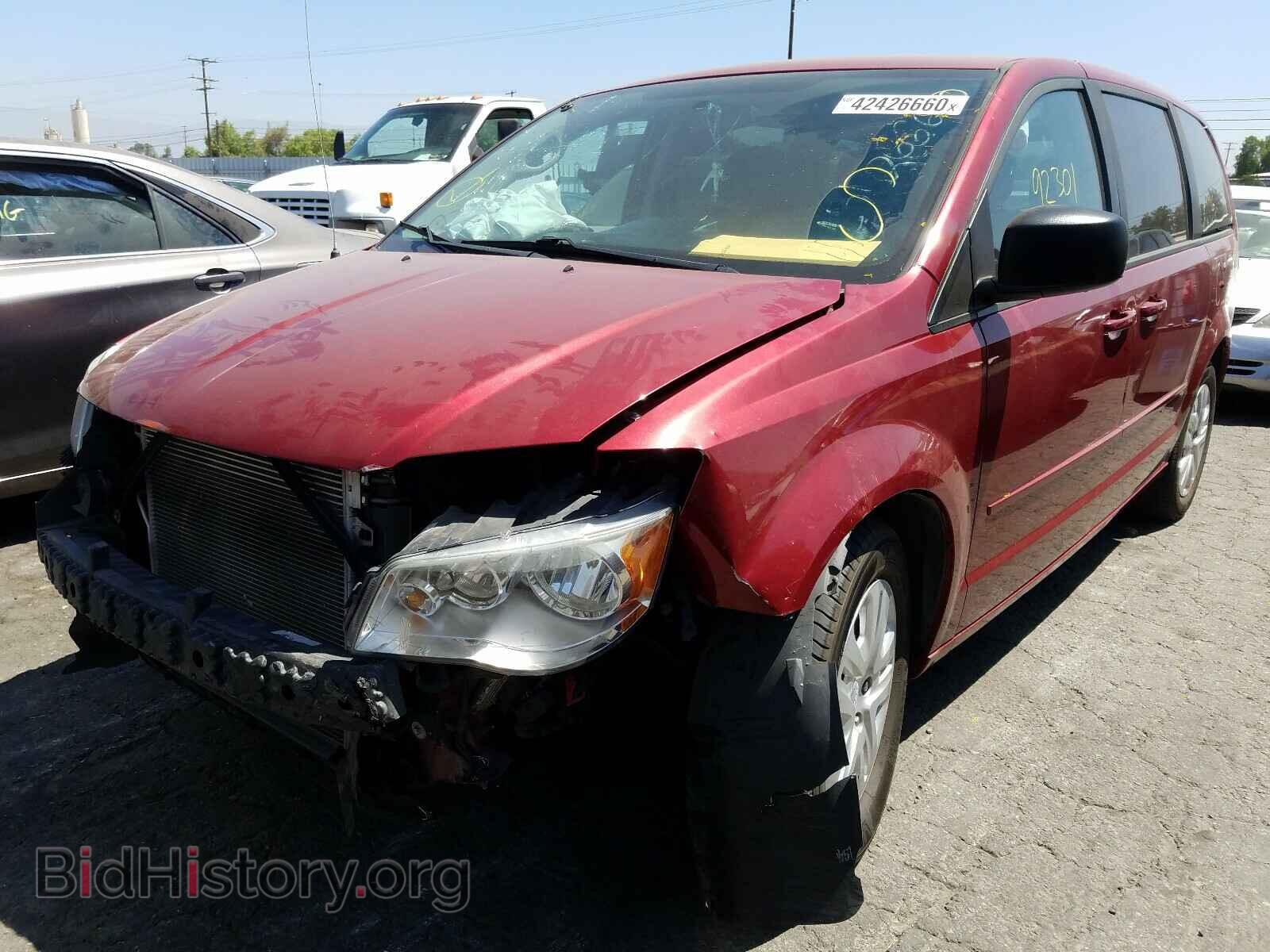 2014 DODGE CARAVAN - VIN: 2C4RDGBG3ER433338 - Фото 2