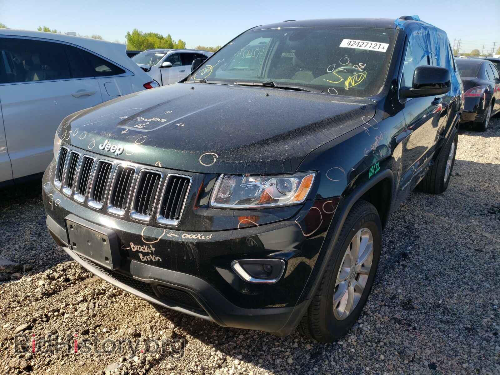 2014 JEEP CHEROKEE - VIN: 1C4RJFAG1EC383701 - Фото 2