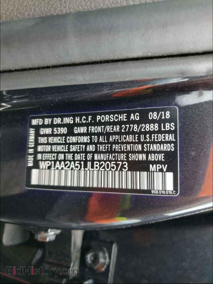2018 PORSCHE MACAN - VIN: WP1AA2A51JLB20573 - Photo 10