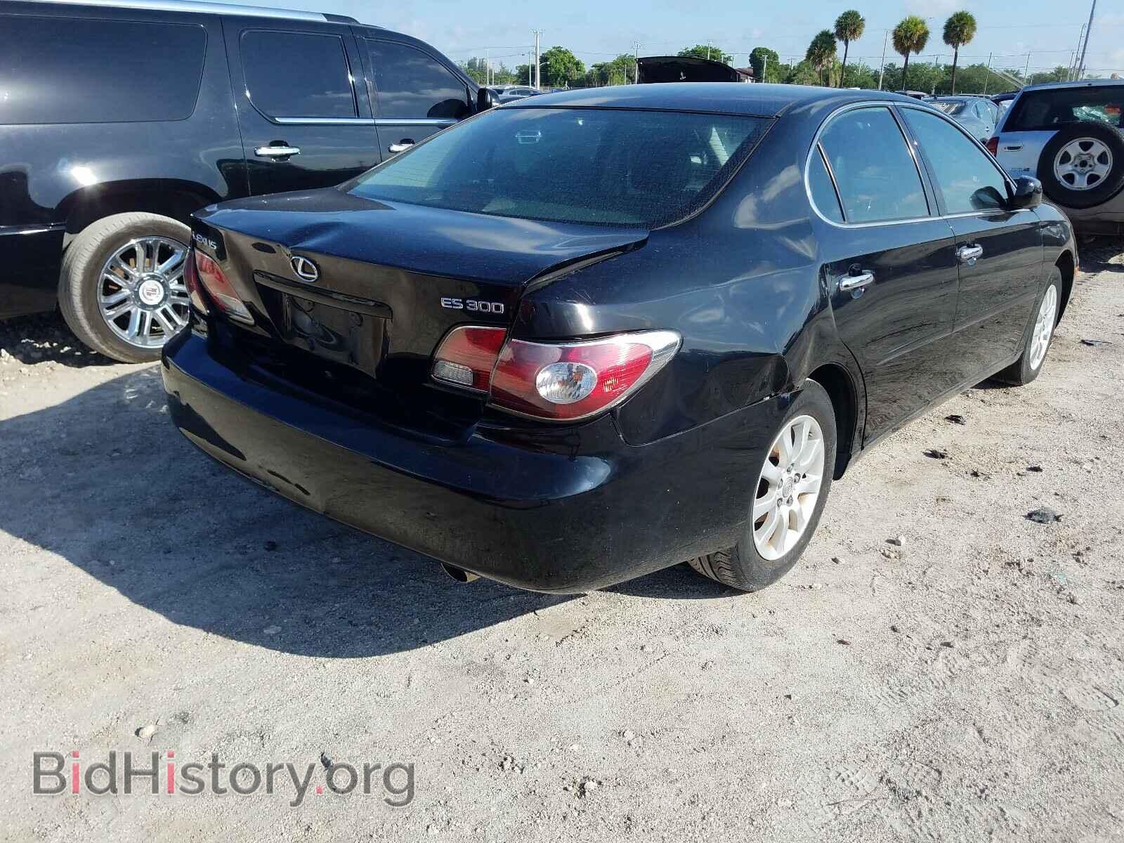 2003 LEXUS ES300 - VIN: JTHBF30G230130841 - Фото 4
